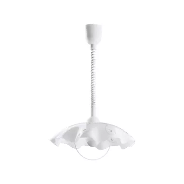 EGLO 96072 Húzós függeszthető E27 1x60W fehér/kristály Vetro