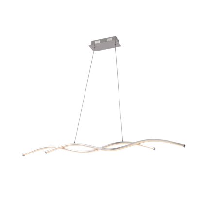 EGLO 96104 LED függeszték 2x14W 102cm króm/fehér Lasana2