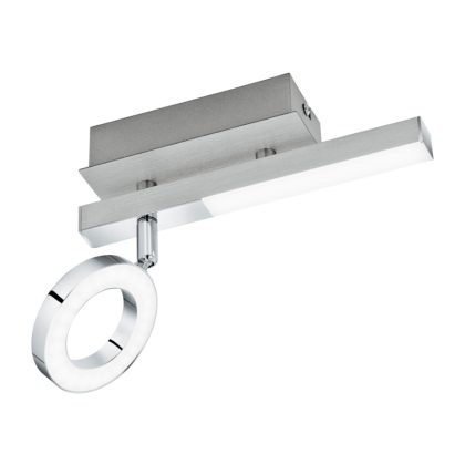   EGLO 96178 LED fali 1x3,2W+1x2,2W alumínium/króm Cardillio1