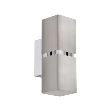 EGLO 96264 LED fali GU10 2x3,3W szögletes matt nikkel/króm Passa