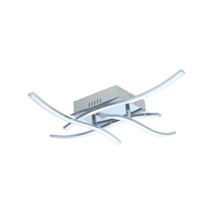 EGLO 96327 LED mennyezeti 4x5W 1880Lm króm/fehér Valmora