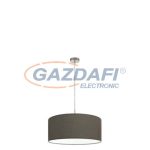   EGLO 96381 Függeszték lámpa E27 1x60W 53cmszövet barnaPasteri