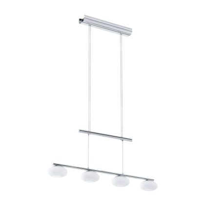 EGLO 96528 LED függesztték 4x4,5W króm/opál Aleandro