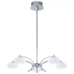 EGLO 96529 LED függe.5x4,5W króm/opál Aleandro