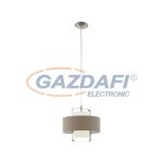   EGLO 96726 Függeszték lámpa E27 60W tópszín/fehér Fontao