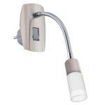 EGLO 96848 LED dugalj spot lámpa nikkel/fehér Vedra