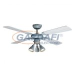   GLOBO 03357 HARVEY Mennyezeti ventilátor , 3x GU10 , 50W , test: fémbeton optika