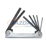 HAUPA 100633 Imbuszkulcs készlet WS 1,5- 6