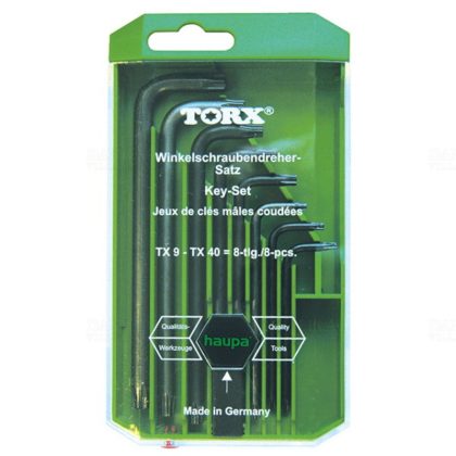 HAUPA 100941 Torx kulcs készlet (8db)