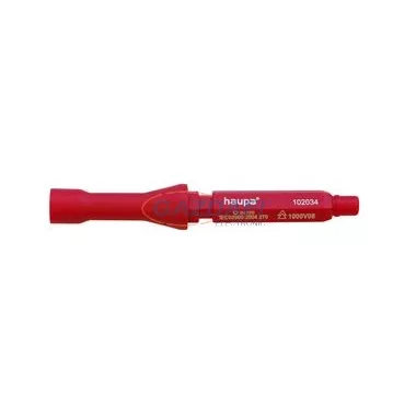 HAUPA 102034 Cserélhető betét Vario kapcsolószekrényhez 1000V háromszög 9x47mm
