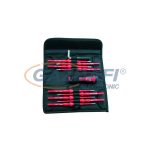   HAUPA 102702 Nyomatékcsavarhúzó cserélhető toldalékszárakkal „VarioTQ