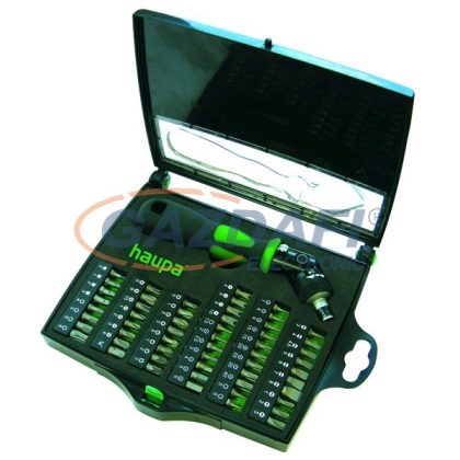 HAUPA 104006 csavarbehajtó "Flex" 58 pcs.