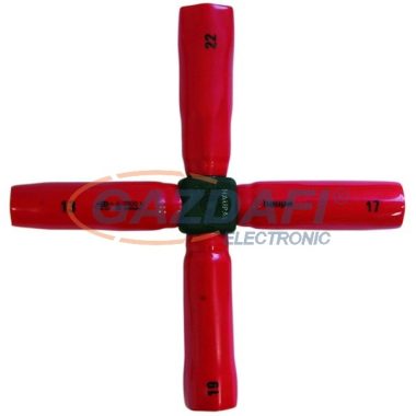 HAUPA 110078 Kereszt alakú kulcs 1000V, 11-13-14-17x200