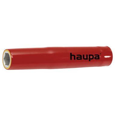 HAUPA 110362/125 VDE Hatlapú dugófej 1000V 1/2" 125mm WS 32