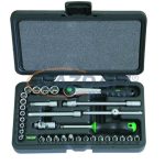 HAUPA 110674 Csavarhúzó készlet, 33 alkatrészes