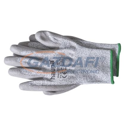   HAUPA 120304/9 PU vágásbiztos kesztyű, 5-ös fokozat, méret: 9