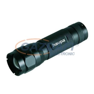HAUPA 130312 "Focus Torch" LED zseblámpa, 3W, 120Lm, IP65