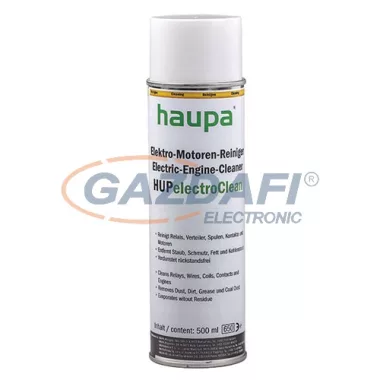 HAUPA 170114 HUPelectroClean Elektromotor tisztító, 500ml HAUPA 170114 HUPelectroClean Elektromotor tisztító, 500ml