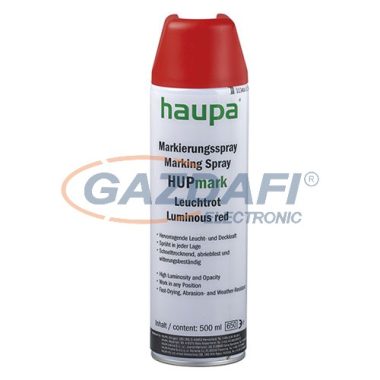 HAUPA 170140 HUPmark Jelölőpray, piros, 500ml