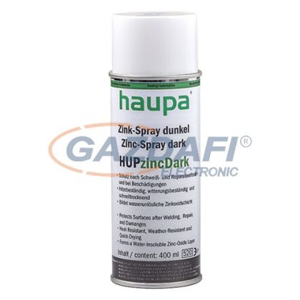 HAUPA 170150 HUPzinc Cink spray, sötét, 400ml