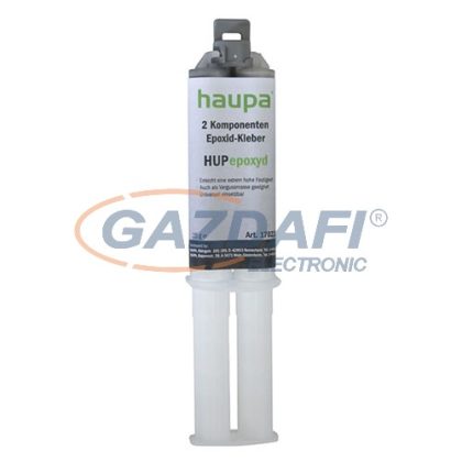 HAUPA 170222 HUPepoxyd 2 komponensű epoxy ragasztó, 25g