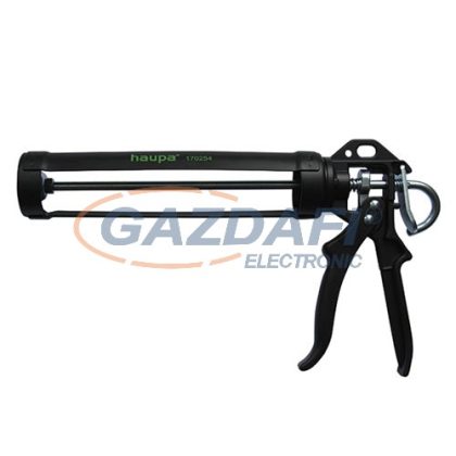   HAUPA 170254 Kartus kinyomó pisztoly "Profi", 310 ml kartusokhoz