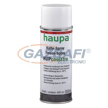 HAUPA 170402 HUPcoolXtra Fagyasztó spray, 400 ml HAUPA 170402 HUPcoolXtra Fagyasztó spray, 400 ml