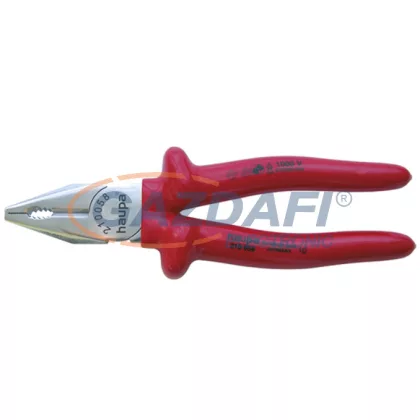   HAUPA 210058 Kombináltfogó DIN ISO 5746 VDE mártott szigeteléssel, 200 mm