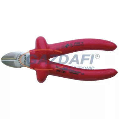 HAUPA 210100 Oldalcsípőfogó, DIN ISO 5749, VDE mártott szigeteléssel, 160 mm