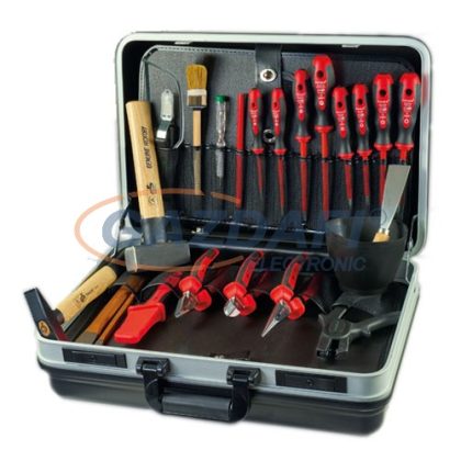   HAUPA 220027 Szerszámkoffer „Jobstarter Plus“ műanyagfalú koffer szett