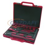   HAUPA 220402 Racsniskulcs koffer 1000V, 3/8", 16 részes