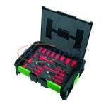   HAUPA 220612 SysCon S „VDE-Socket“ 1/2“ dugókulcs készlet