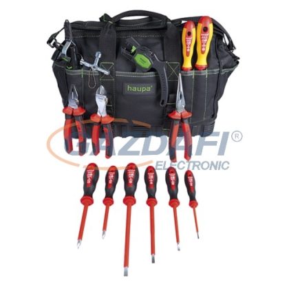 HAUPA 220804 Szerszámtáska „ToolBag XL Go“ szett