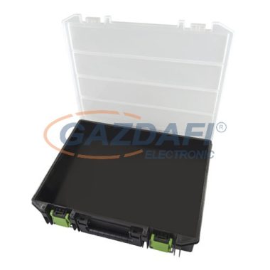 HAUPA 221133 Műanyag gyűjtődoboz fém zárral