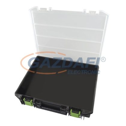 HAUPA 221133 Műanyag gyűjtődoboz fém zárral