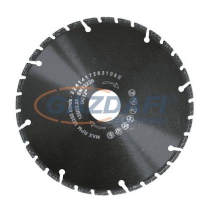 HAUPA 230731 Spezial gyémánt vágókorong fémhez, 125mm