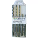 HAUPA 230979 SDS-Plus fúrók fúrókalapácshoz - 5 részes