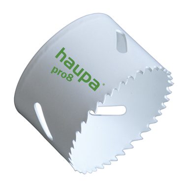 HAUPA 231939/111 24 HSS-Bi-Metál lyukfűrész, keresztező fogazás , 8% kobalt Ø 111 mm