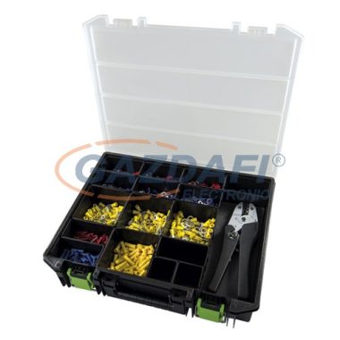 HAUPA 260765 Szigetelt kábelsaru készlet 0,5-6,0mm²