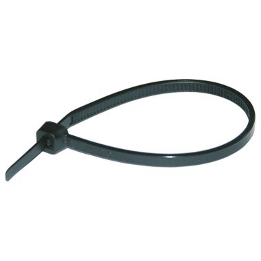 HAUPA 262964 Kábelkötegelő “UVplus” fekete polyamid 290x 4.8 mm 100db/csomag