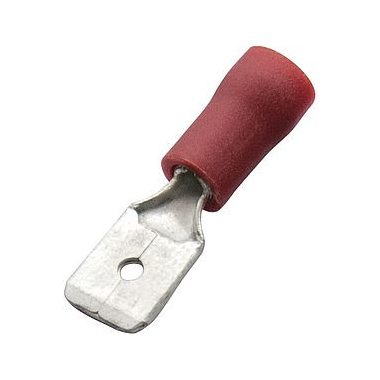 HAUPA 263422 Szigetelt csúszósaru 0.5-1.0/6.3x0.8 100db/csomag