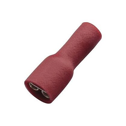   HAUPA 263440 Szigetelt hengeres saru hüvely 0.5-1.0/4 mm 100db/csomag