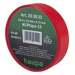 HAUPA 263832 Szigetelőszalag PVC piros 15 mm x 20 m