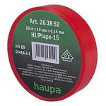 HAUPA 263852 Szigetelőszalag PVC piros 19 mm x 20 m