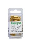 HAUPA 280008 Csúszósaru szigeteletlen sárgaréz 0.5-1.25/4.8x0.8  200 db/csomag
