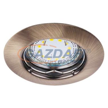 RÁBALUX 1048 Lite kör spot lámpa fix GU10 LED 3x3W bronz 3000K 240lm A+