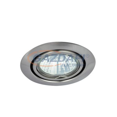 RÁBALUX 1093 spot lámpa relight kör billenthető GU5.3 szatén króm 230V 50W A++ -> E