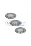 RÁBALUX 1163 Lite spot lámpa light GU10 3W Led 3-as szett 230V 3000K 240lm A+ RÁBALUX 1163 Lite spot lámpa light GU10 3W Led 3-as szett 230V 3000K 240lm A+