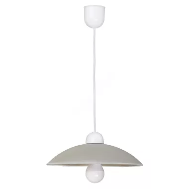 RÁBALUX 1408 Cupola függeszték, D32,5cm, fix függeszték,szürke 230V