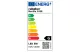 RÁBALUX 1438 Neville, fali lámpa, LED 6W, súrolt alumínium 230V B
